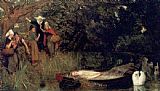 The Lady of Shalott by Arthur Hughes